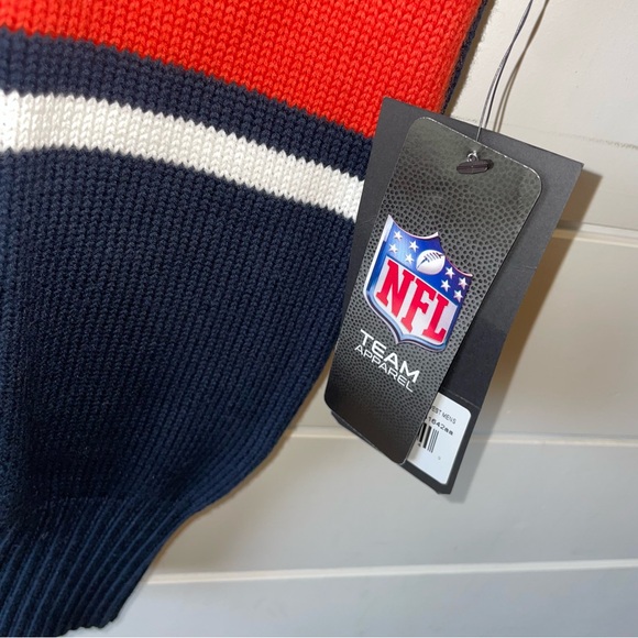NWT Denver Broncos Mens Size: Large Sweater Vest V-Neck OTS Brand 100%‎ Cotton - Picture 6 of 8